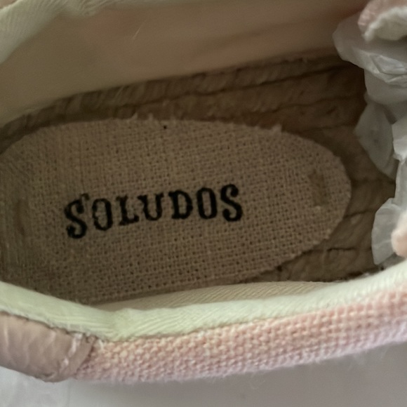 NWOB Soludos Espadrille Barbiecore Pink Canvas Sneakers Size 6.5 - Picture 8 of 8